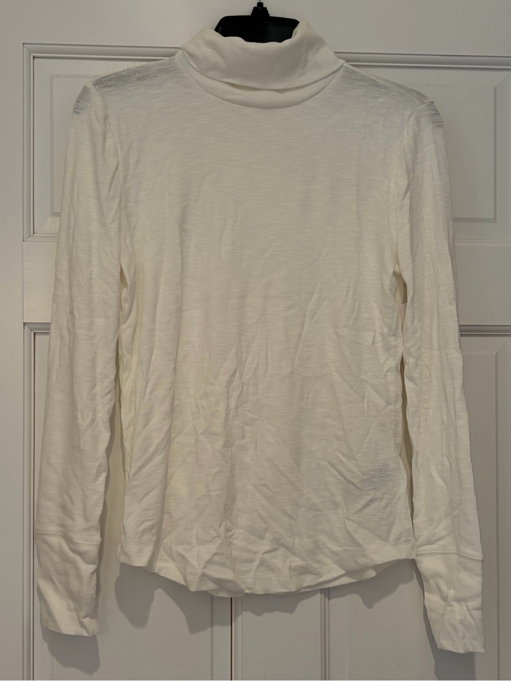 NWT GAP Cream Rib Turtleneck Top